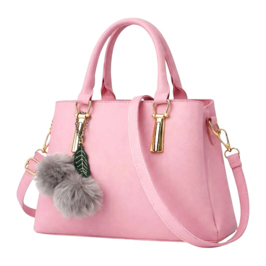 Velzir Jhai Women Light Pink Leather Shoulder Bag